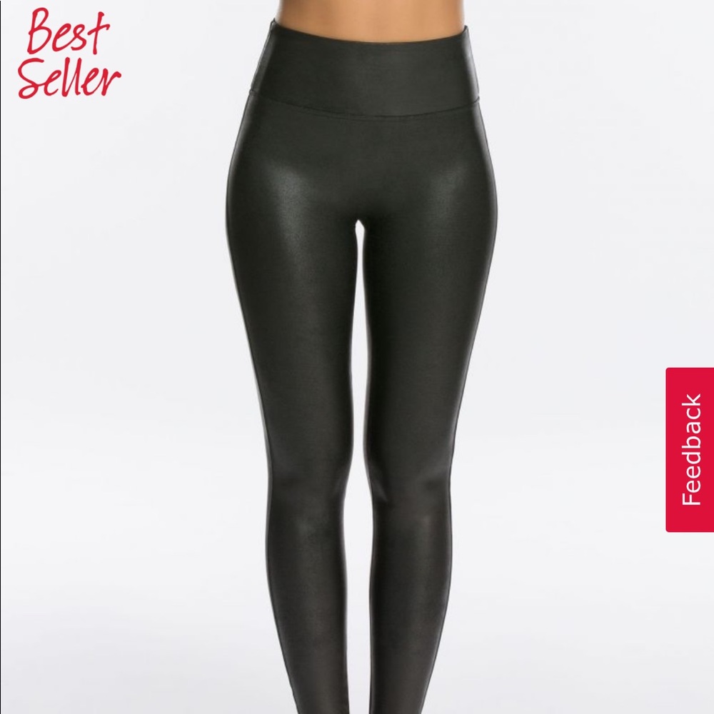 Spanx Pleather leggings